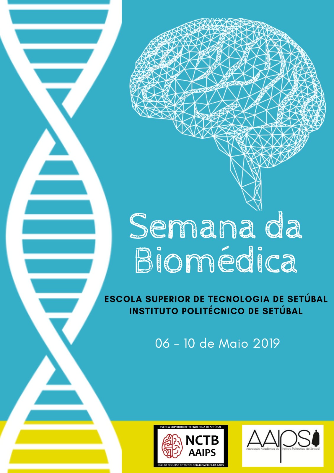 Cartaz Semana da Licenciatura em Tecnologia Biomédica